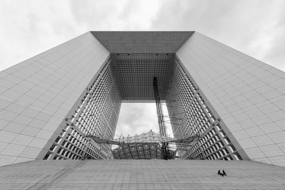 Grand Modern Arch by Filipe P Neto — canvas wall art