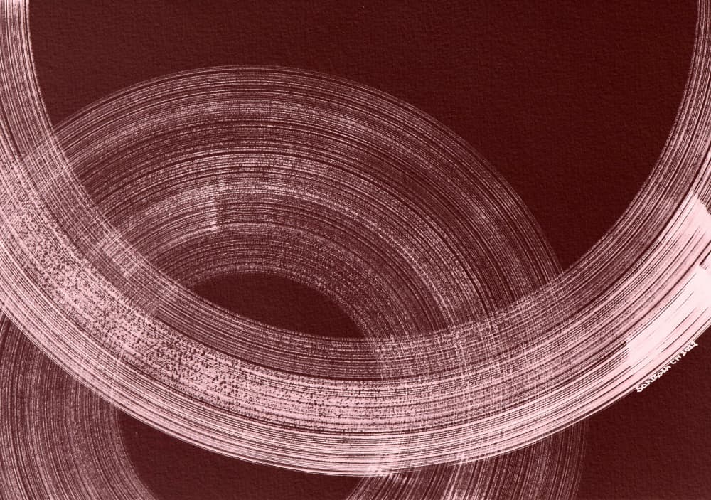 Elegant Abstract Curves by Santhosh ch — canvas wall art
