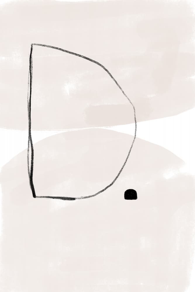 Minimalist Formations by uplusmestudio — canvas wall art
