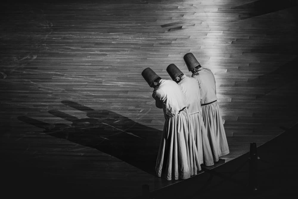 Whirling Dervishes Ceremony by M. Emre Erol — canvas wall art