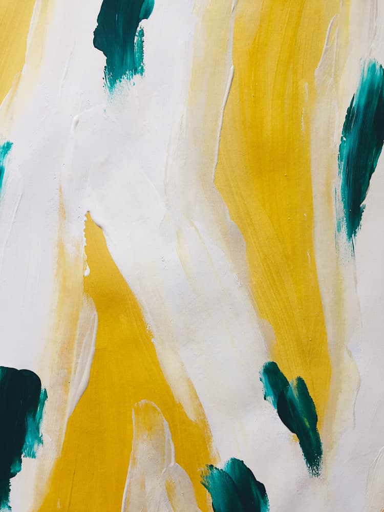 Vibrant Abstract Strokes by Ejaaz Haniff — canvas wall art