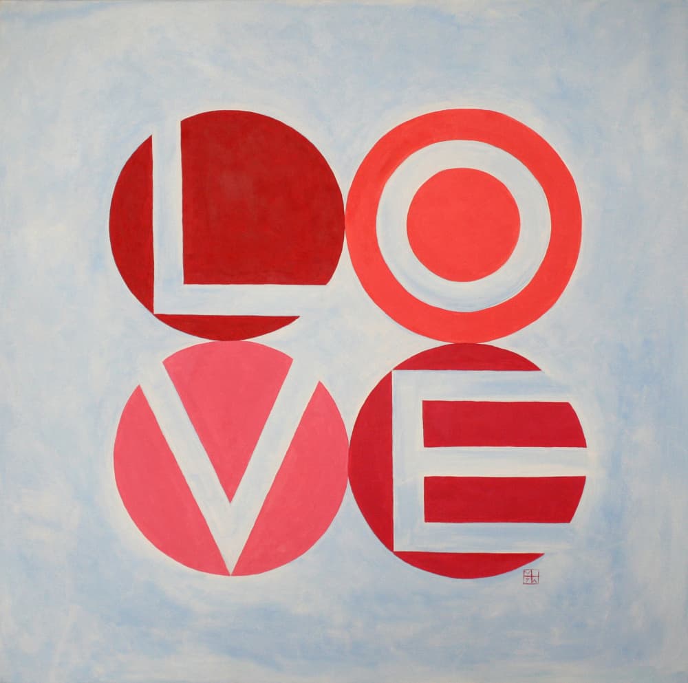 Love In Circles by Marina Nelson — canvas wall art