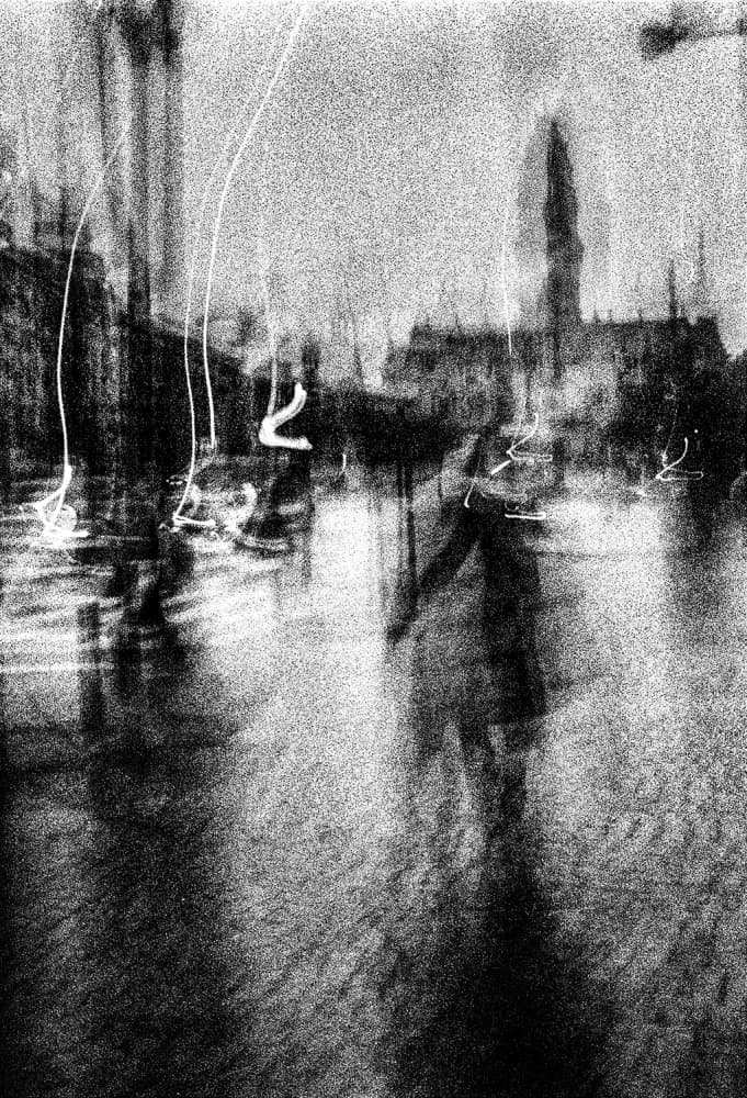 Abstract City Walk by Paulo Abrantes — canvas wall art