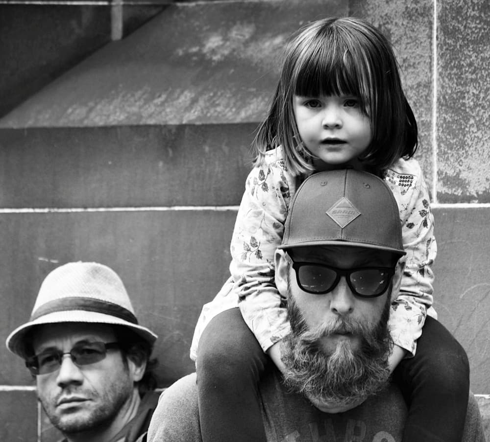 Urban Shoulder Ride by Ray Clark — canvas wall art
