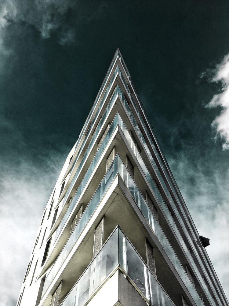 Angular Urban Architecture by Yohan Borca — canvas wall art