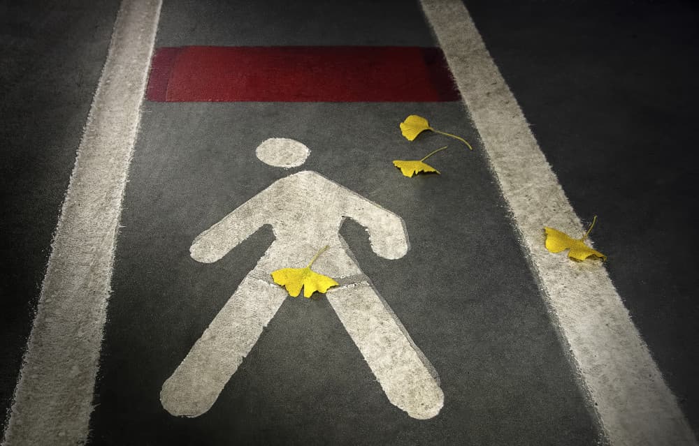 Autumn Pedestrian Path by Giorgio Toniolo — canvas wall art