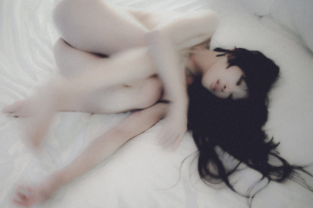 Dreamy Female Form by Kurosaki Sangan — canvas wall art