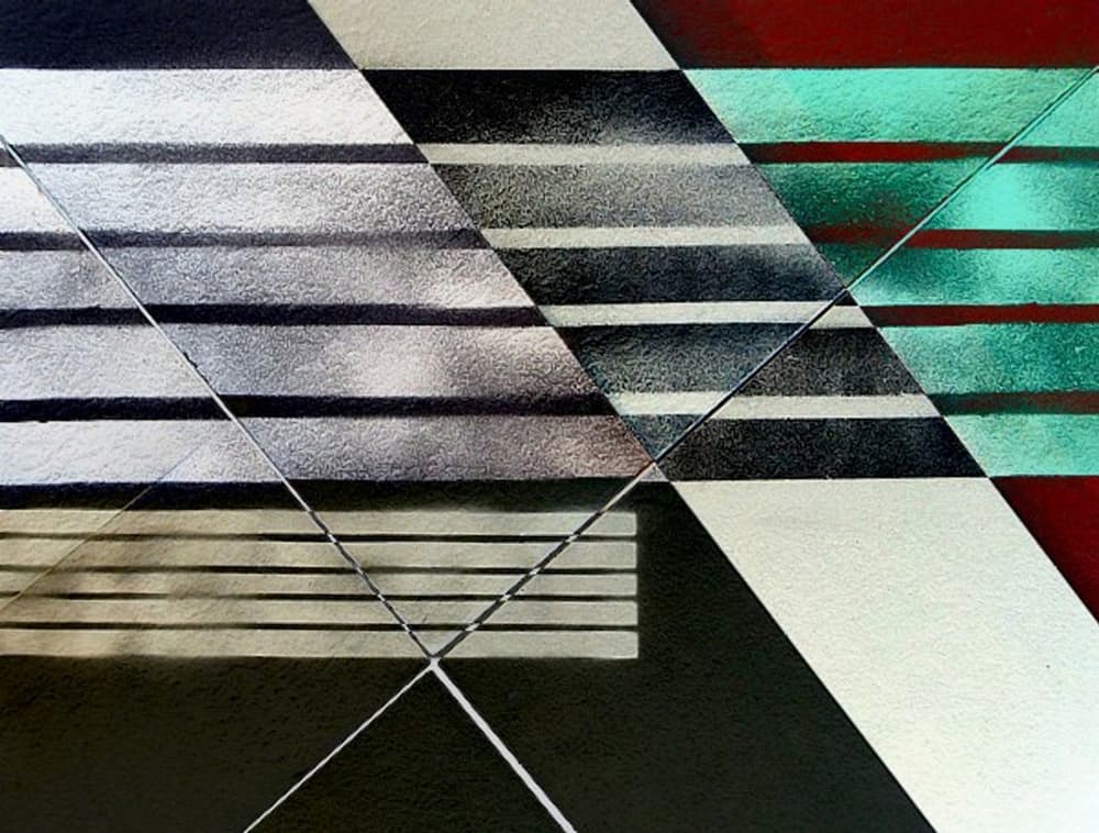 Geometric Color Block by Claudio Boczon — canvas wall art