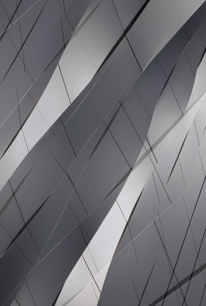 Dynamic Grey Layers by Jeroen van de Wiel — canvas wall art