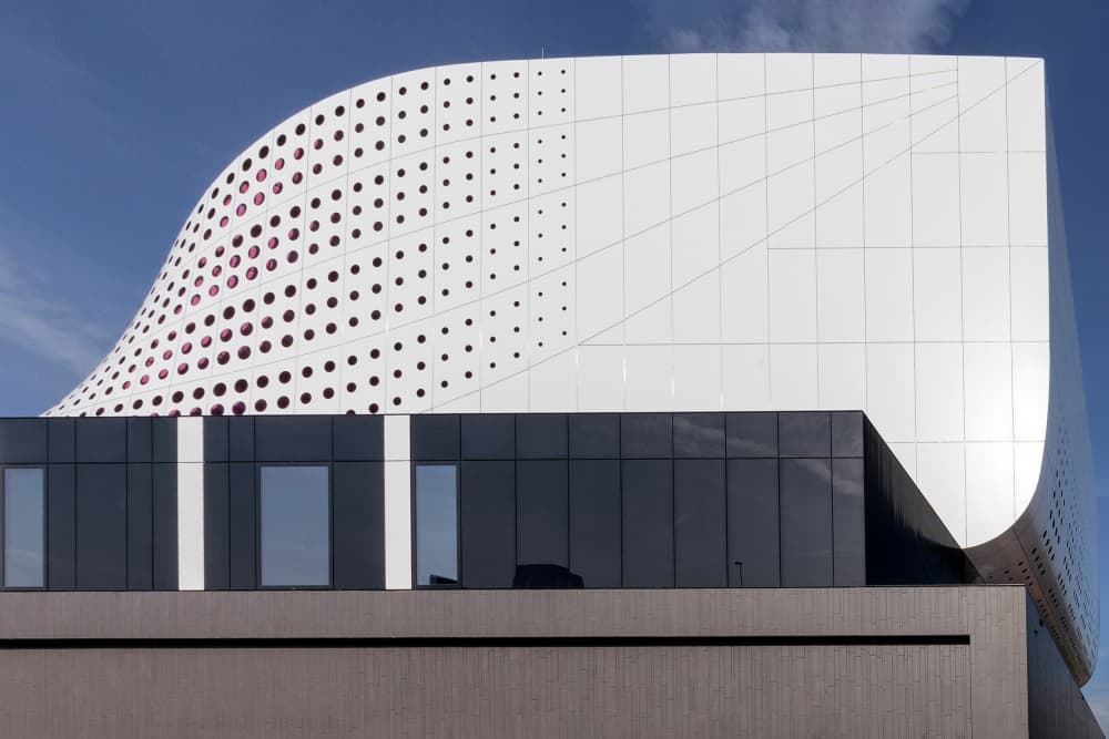 Modern Architectural Curve by Theo Luycx — canvas wall art