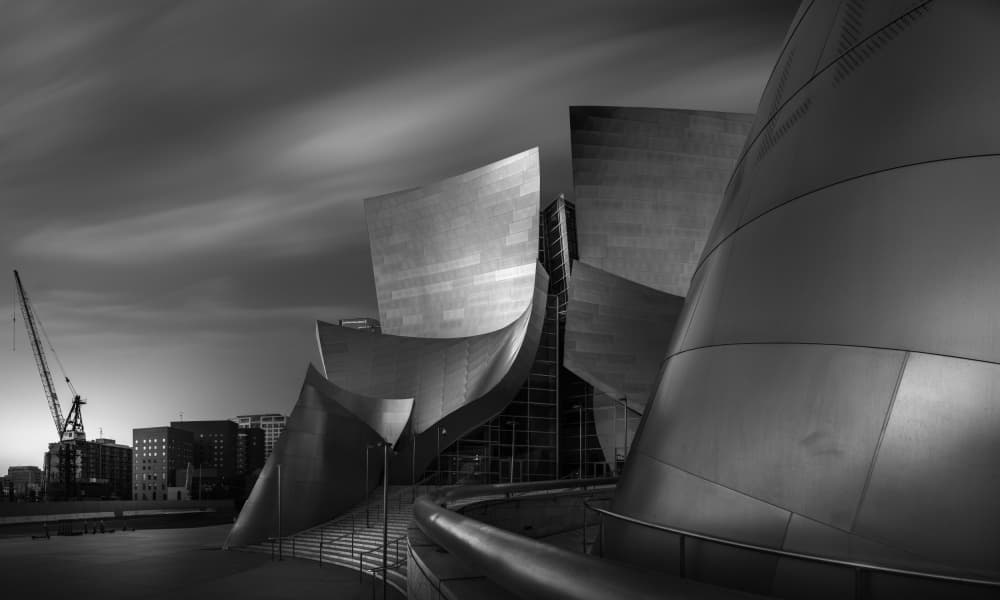 Modern Architectural Curves by Yoshihiko Wada — canvas wall art