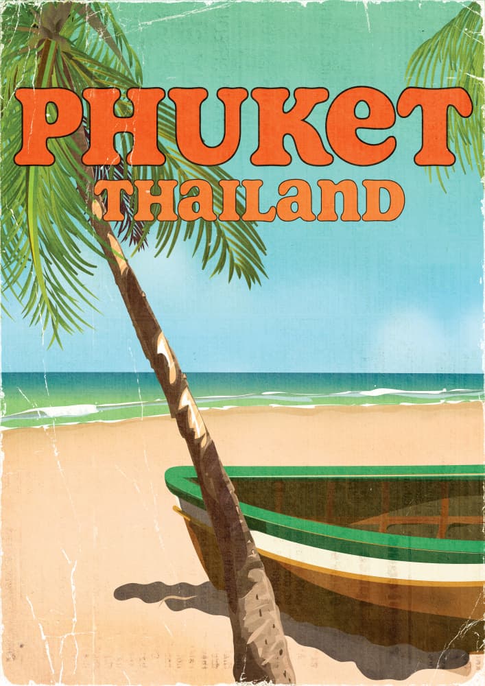 Phuket Thailand Beach by Nicholas — canvas wall art