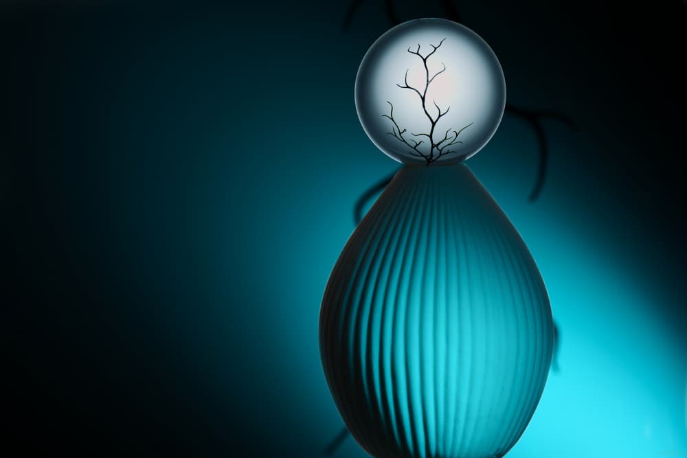 Ethereal Glow Orb by Drazen Sokac — canvas wall art