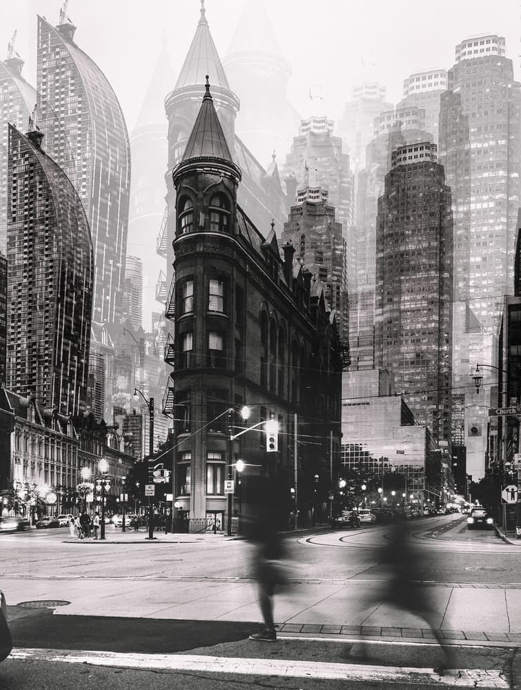 Urban Flatiron Dream by Carmine Chiriacò — canvas wall art