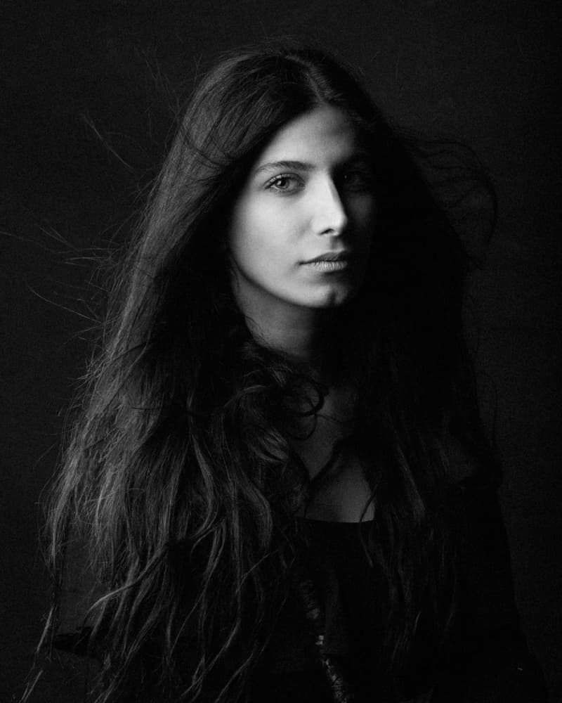 Pensive Woman Portrait by Mehdi Mokhtari — canvas wall art