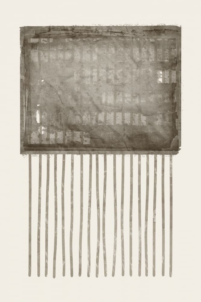 Vintage Textured Lines by Ema Paraschiv — canvas wall art