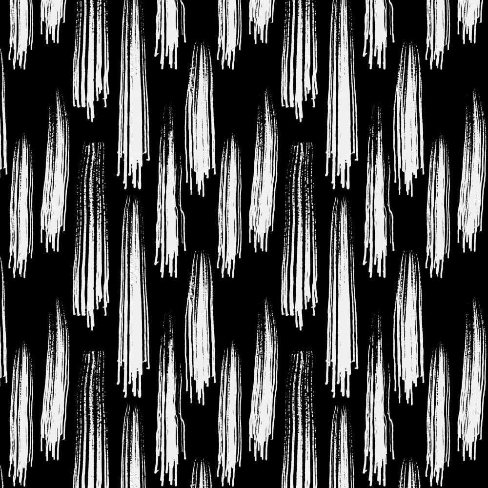 Abstract White Strokes by Josie George — canvas wall art