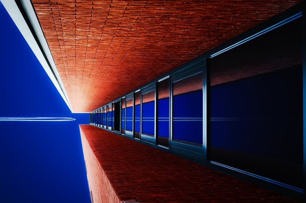 Architectural Sky Flight by Marc Huybrighs — canvas wall art