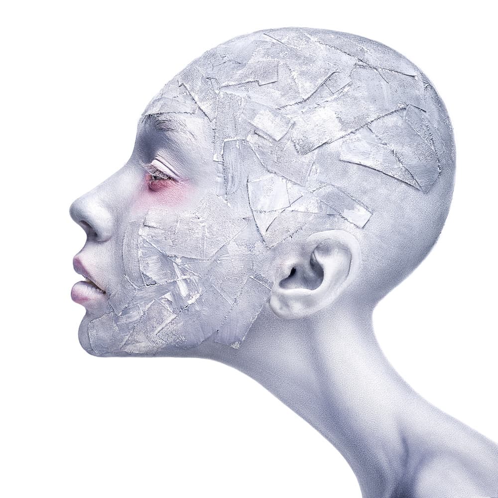 Shattered Portrait by Ivan Kovalev — canvas wall art