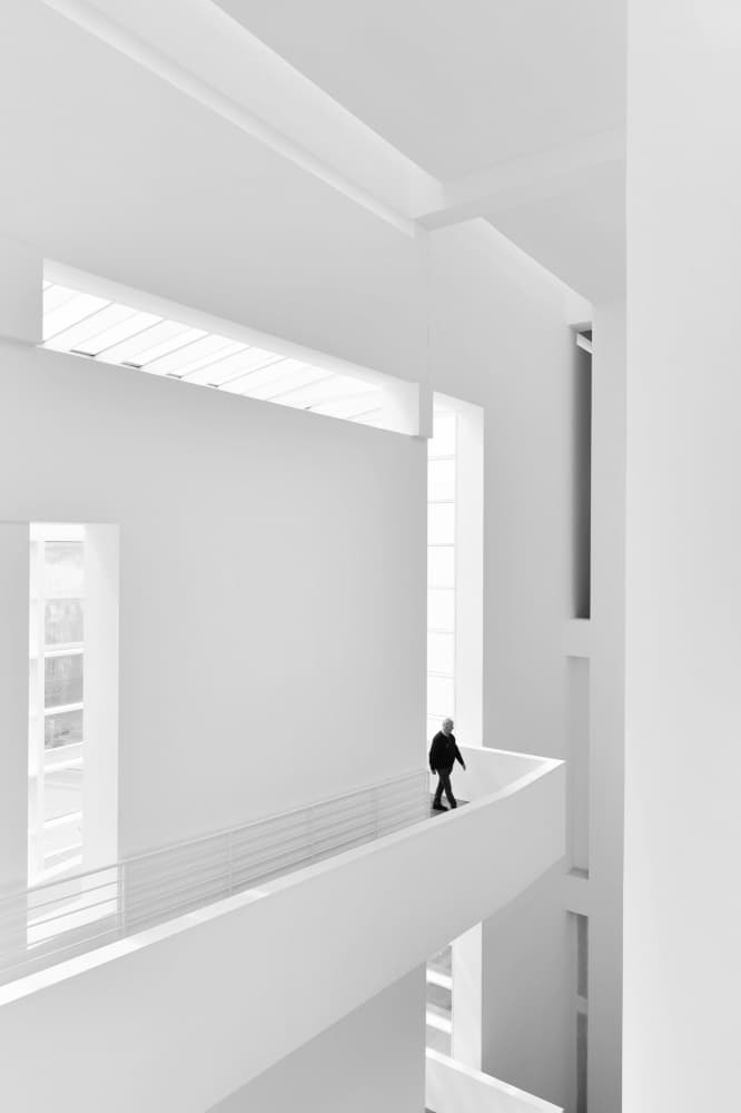 Solitary Walk Modern Interior by Jorge Pimenta — canvas wall art