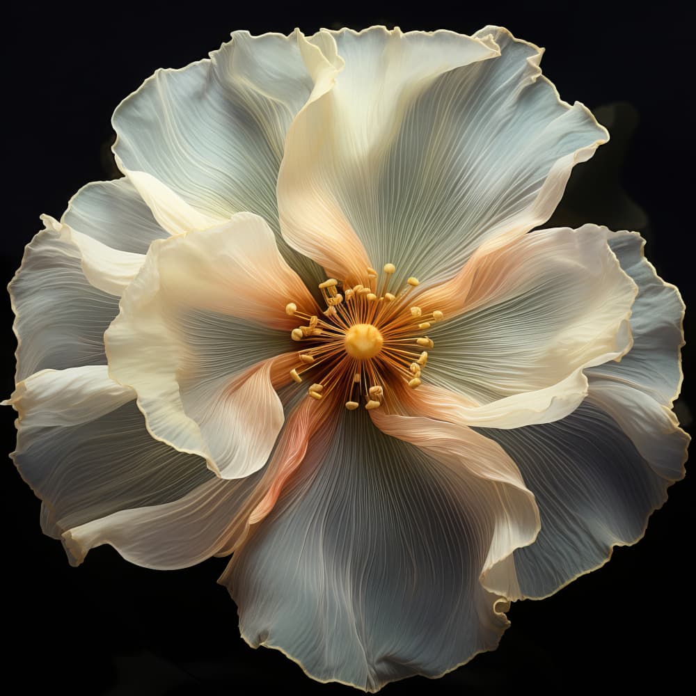 Ethereal Bloom by Bilge Paksoylu — canvas wall art