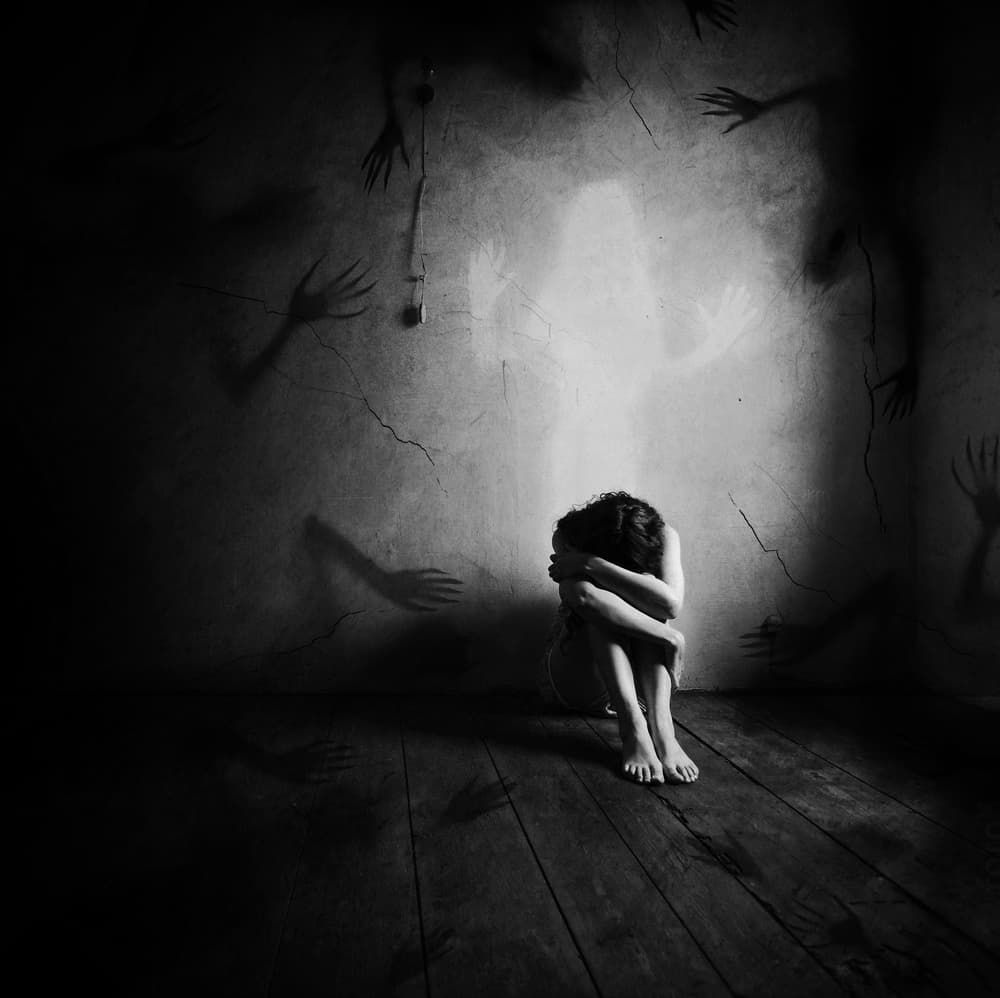 Shadows Of Fear by Sebastien DEL GROSSO — canvas wall art