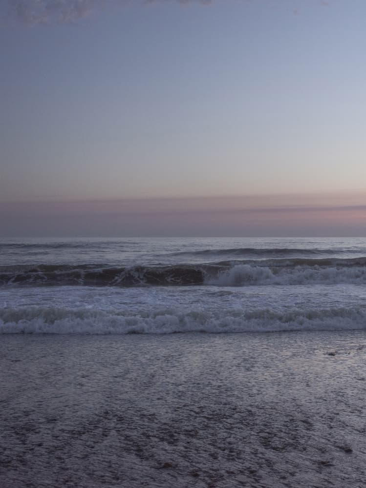 Twilight Ocean Glow by Lynann Colligan — canvas wall art