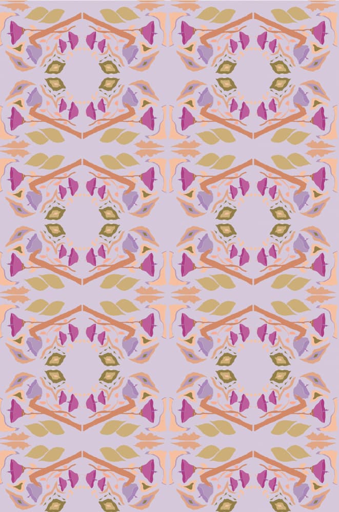 Abstract Floral Blooms by Breanna Megan Studio — canvas wall art