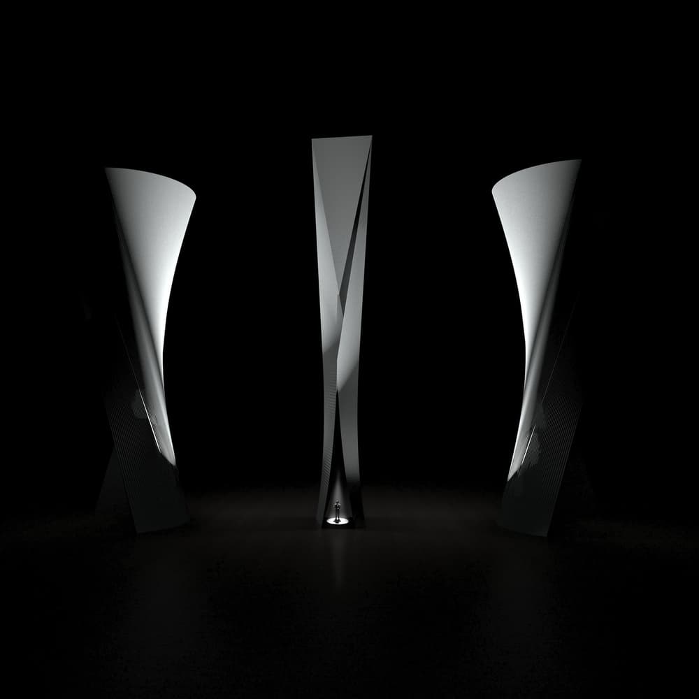 Abstract Sculptural Forms by Antonyus Bunjamin (Abe) — canvas wall art