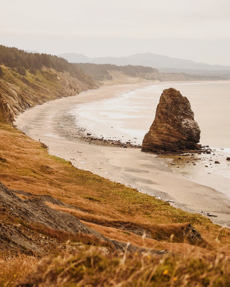 Tranquil Coastal Sea Stack by Del Mundo Imagery — canvas wall art