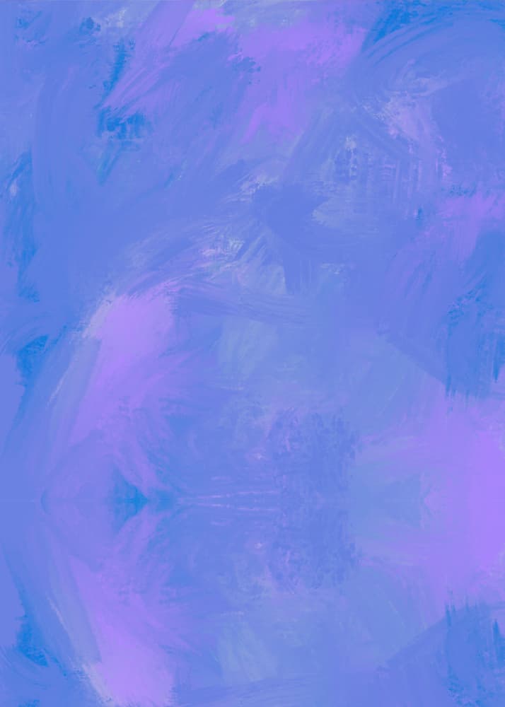 Dreamy Blue Purple Paint by RS LAB STUDIO — canvas wall art
