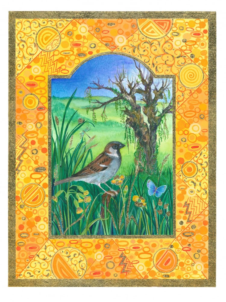 The Sparrow by Isabelle Brent — canvas wall art