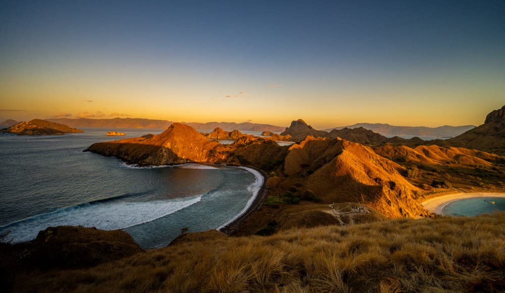 Golden Island Sunset by Joseph Ng — canvas wall art