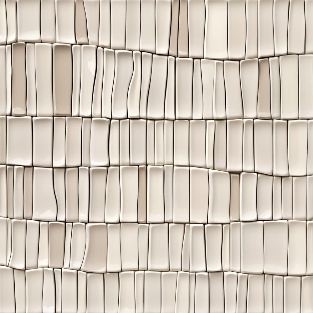 Modern Stacked Tiles by Alma — canvas wall art