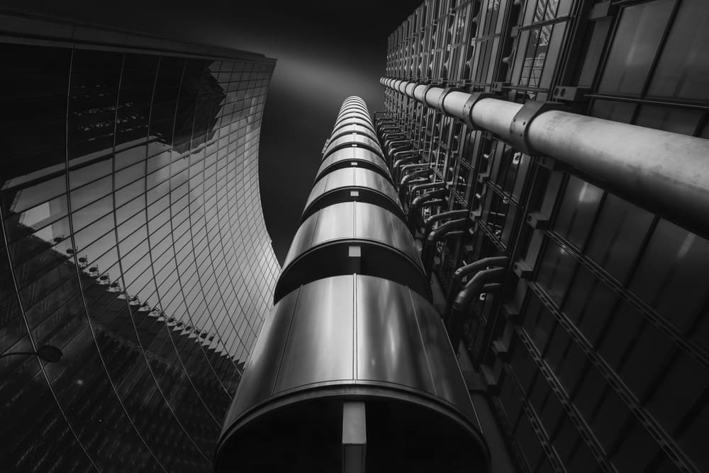 Industrial Cityscape by Oscar Lopez — canvas wall art
