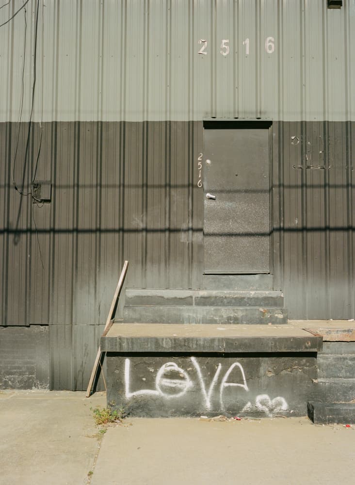 Love on Concrete Steps by Bethany Young — canvas wall art