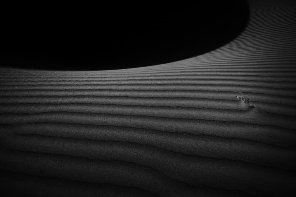 Dramatic Sand Ripples by Ibrahim Nabeel — canvas wall art