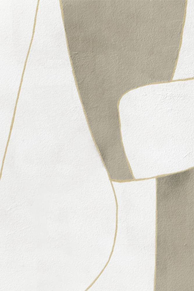 Soft Neutral Forms by Alma — canvas wall art