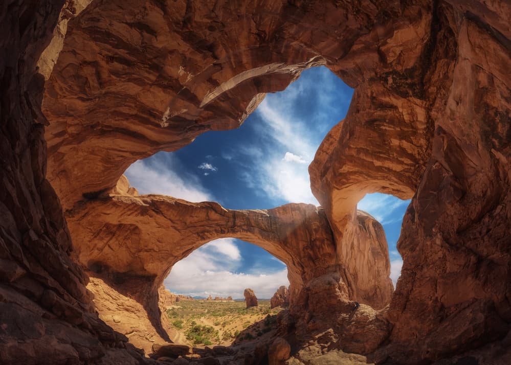 Desert Arches Vista by Juan Pablo de Miguel — canvas wall art