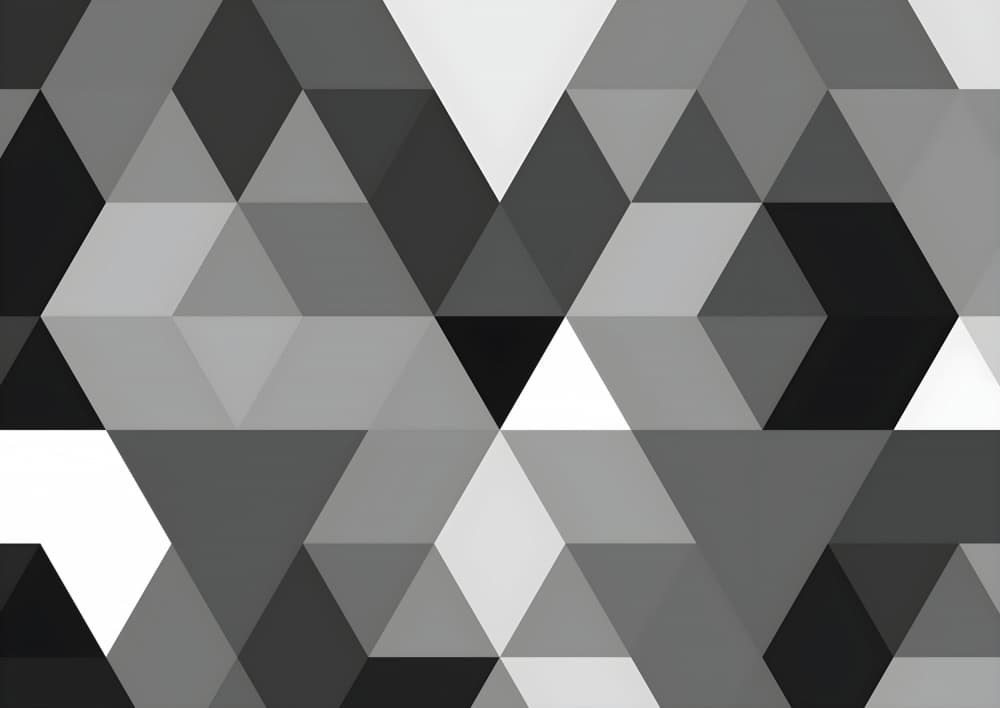 Geometric Cube Pattern by Josie George — canvas wall art