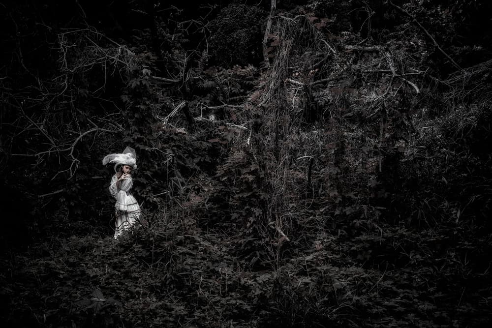Dark Fantasy Woman by KOIKI — canvas wall art