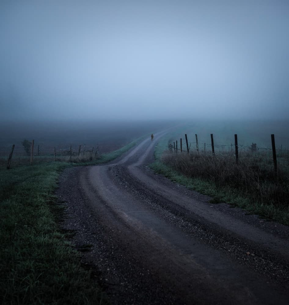 Mysterious Country Road by Christian Lindsten — canvas wall art