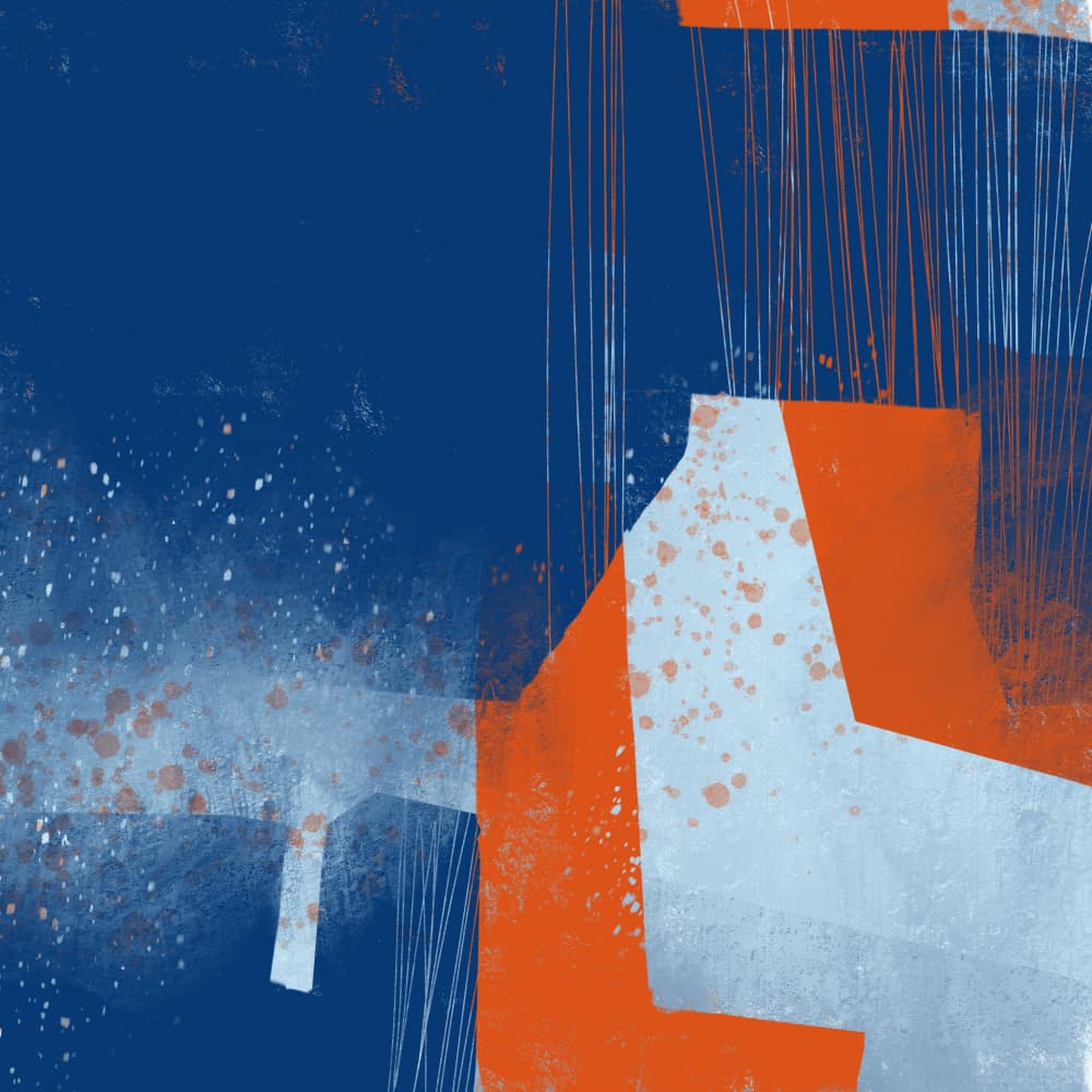 Dynamic Textured Abstraction by MANSI SAXENA — canvas wall art