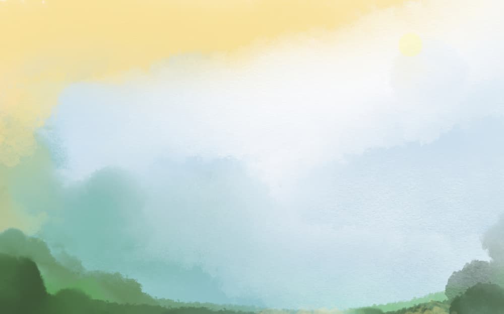 Misty Golden Morning by Josie George — canvas wall art