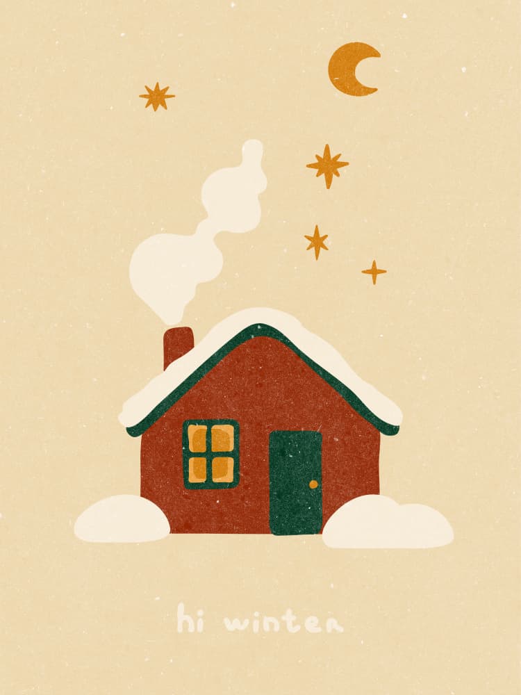 The Night Before Christmas by NKTN — canvas wall art
