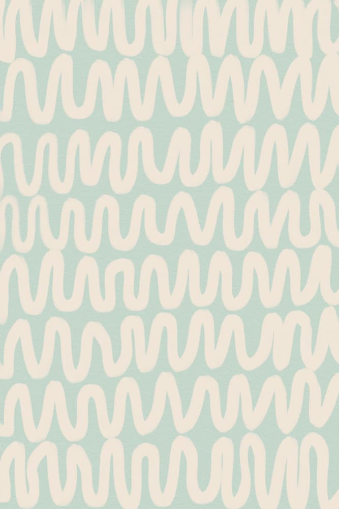 Gentle Wave Pattern by Treechild — canvas wall art