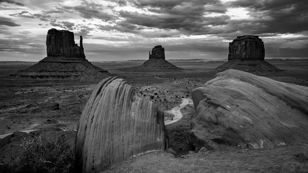 Monument Valley by Shin Woo Ryu — canvas wall art