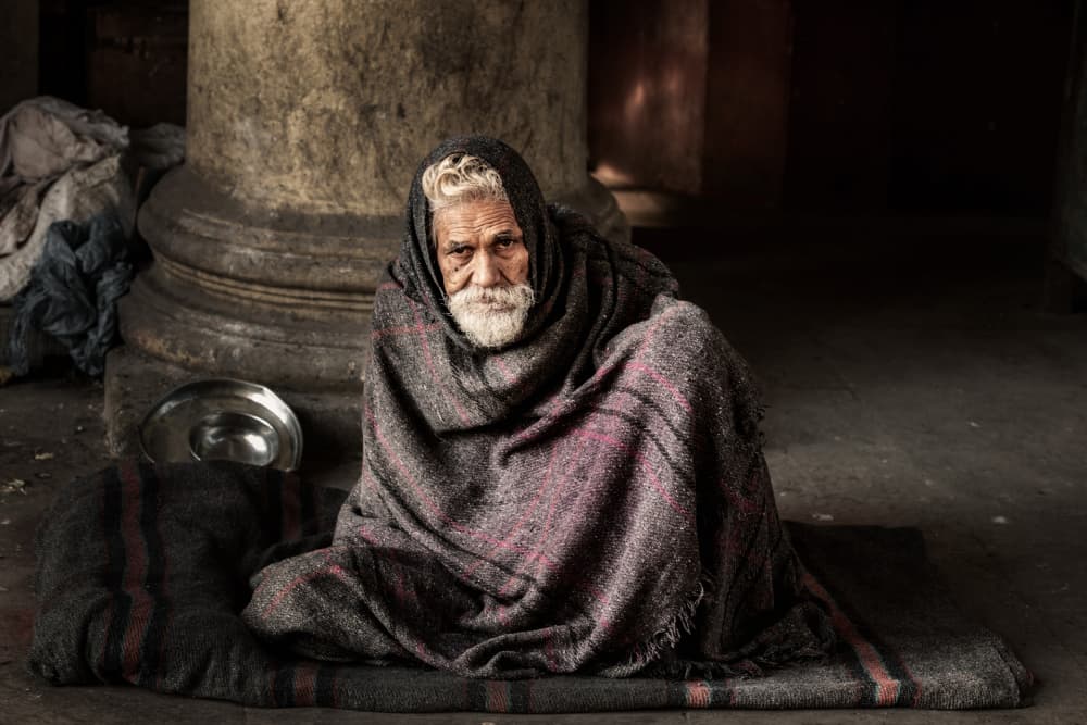 Wise Man Grey Beard by Trevor Cole — canvas wall art
