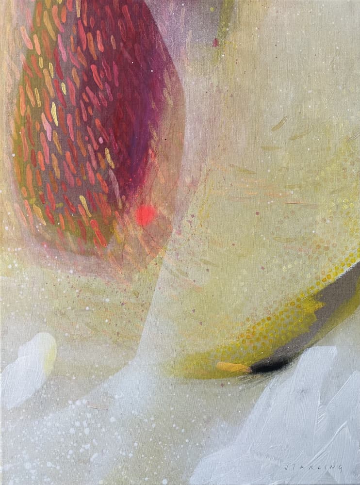 Vibrant Organic Flow by SAN STARLING — canvas wall art