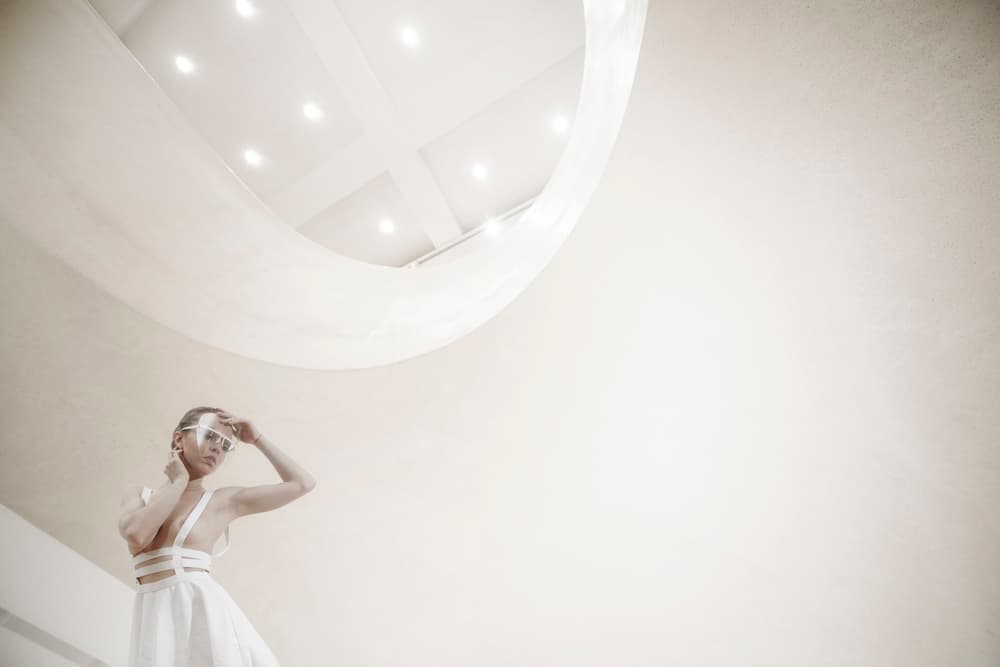 Futuristic Fashion Vision by Christine von Diepenbroek — canvas wall art